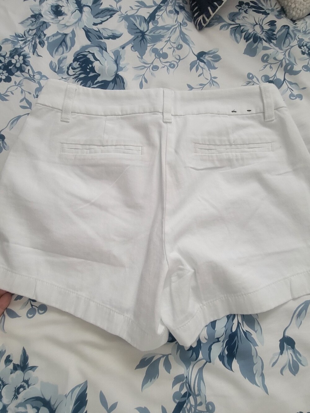 J. Crew White Women's Cotton Chino Bermuda Shorts - Picture 6 of 8